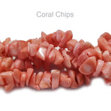 Uncut Chips Coral Beads 15.5 inches long line, approx 103~105 beads