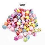50 Grams Pkg. Mix Acrylic Beads for Crafts and Jewelry making