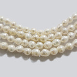 Freshwater Real Pearl Sold Per line in size Approximately 5~6mm and length about  15 Inches Long