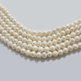 Freshwater Real Pearl Sold Per line in size Approximately 5mm and length about  16 Inches Long