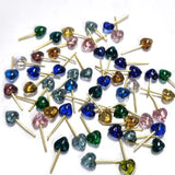 150/PCS PKG. TINY SMALL HEART MIX CHARMS FOR JEWELRY ADORNMENTS MAKING