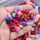 40 PIECES PACK' BIG SIZE 6-14 MM' ASSORTMENT MIX PACK OF SUPER FINE QUALITY FANCY ACRYLIC BEADS