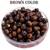 Brown Wood Beads Size about 8mm Round Shape, Sold By 25 Grams, Approx. 150 Beads