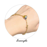 Per Piece Heart Shape Strong Magnetic Clasps Fit Bracelet End Clasp Connector DIY Friend Couple Bangle Bracelet Jewelry Making