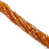 500 Beads biCone Crystal 4mm Bi-Cone Crystal Glass Beads