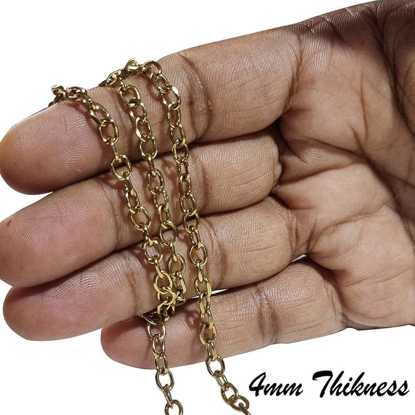 5 METERS 2MM THIN Gold PLATED METAL CHAIN FOR JEWELRY MAKING