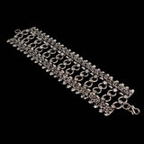 High Quality of Metal Base Silver Plated Oxidised Fashion Bracelets' 7 Inch' Random pieces will be given out of available Stock