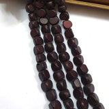 Bone Beads Natural Dyed Antiqued Sold Per Line/Strand, Approx 42Beads in a line, Size About10x10mm