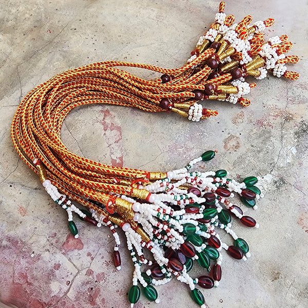 FANCY NECKLACE BACK ROPE DORI SOLD BY PER PIECE PACK – Madeinindia Beads