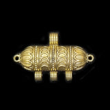 5 Pcs Pack lot Gold Tabiz, Tabeez, ethnic Large Size Pendant for jewelry making in size about 27x43mm