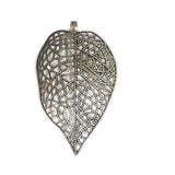 4 Pcs Pack Leaf Pendants Charm Locket for jewellery Making Oxidzed Colors