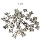 100 PCS PACK ALLOY OXIDIZED BEAD CAP FOR JEWELLERY MAKING
