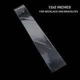 2.5X10.5 INCHES' SELF LOCK TRANSPARENT POLY BAG SOLD BY 100 PIECES PACK