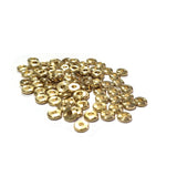 5x1mm Heishi Waster Disc 100 DOKRA BRASS BEADS FOR TRIBAL JEWELLERY FISHING LURE TRIBES BEADS SOLID RAW BRASS