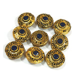 4 Pieces Pack' Size 20x12 mm Handmade Victorian Beads