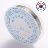 About 21 GAUGE CRAFT WIRE PER ROLL/SPOOL MADE IN MADE IN KOREA IMPORTED HIGH QUALITY