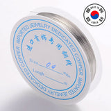 26 Gauge Craft Wire Per Roll/Spool Made in made in Korea imported High quality Silver plated non tarnish