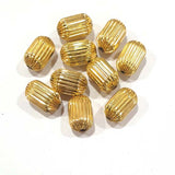 9x15mm Light Weight large size metal beads, Sold Per pack of 10 Pcs