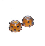 4 Pcs Pack, Large Hole Murano Lampwork Beads