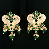 ''EXCLUSIVE''40-50 mm Hand Crafted Kundan Earrings Sold by per Pair pack