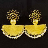 ''EXCLUSIVE''45-50 mm Hand Crafted Kundan Earrings Sold by per Pair pack