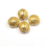 16x17mm Light Weight large size metal beads, Sold Per pack of 10 Pcs
