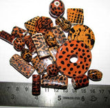 Ceramic Beads, colorful , Size Scle, Sold by Per Pack of 10 Pcs