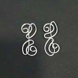 5 Pair Pack, Silver Plated Earring Wire Jewelry Making Component Raw Material swinging spirals dangle and tangle Wire Earrings