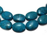 18x24mm Turquoise Gemstone Beads, Sold by Strand about 15" about 16 Beads