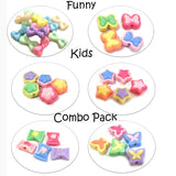 6 designs Mix Kids collection Combo Pack beads