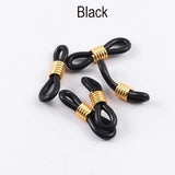 20pcs Black Eyeglass holder Retainer Connector