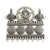 Maa Kali Face Large Pendant Silver, Size about 70mm