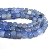 Light Blue Cube Onyx Beads, 10mm Gemstone Beads, Round Faceted Beads Gemstones Beads Sold Per Line about Approx 39~41 Beads
