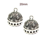 Oxidized Silver Plated Handmade Jhumka Jhumki Earrings Jewelry for women  Per Pair Pkg.