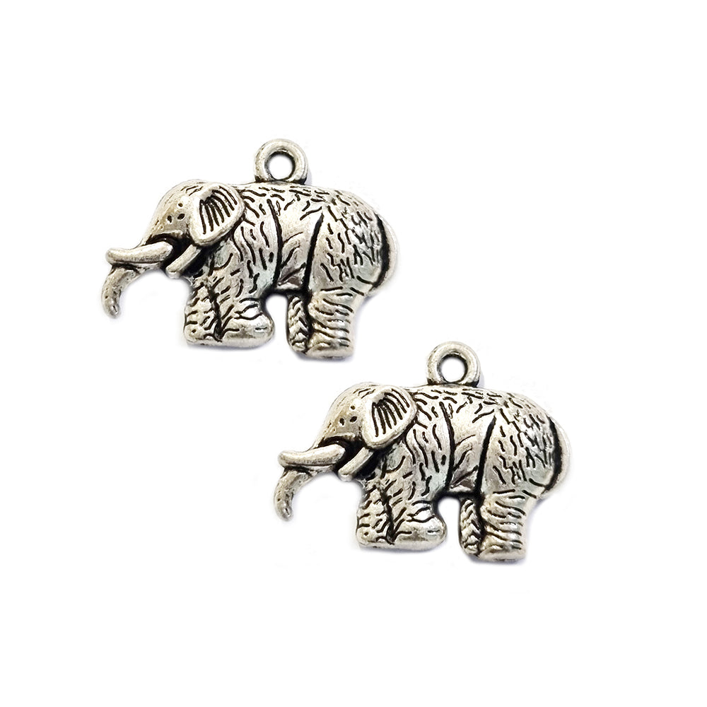 Ivory & Brown Wooden Beads Elephant Charms Tribal Motifs Handcrafted S – A  Local Tribe