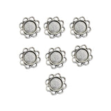 20 Pcs small Bezel Frame charms for jewelry making in size about 15mm