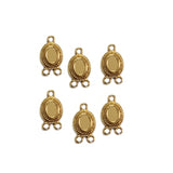 20/Pcs  Antique Gold Connector for jewelry making