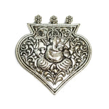 German Silver Zinc Alloy Oxidized big size pendant for Jewellery Making in size about 50mm