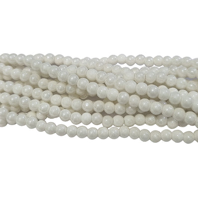 6 Line (each 16 inches) approx 660 beads Imported from Czech Rep. best quality of round glass beads