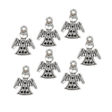 10 Pcs Lot, Cute Angel Charms in size size about 12x14mm