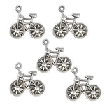 10 Pcs Cycle bicycle jewelry making charms  in size about 20mm