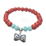 BUY COMBO OR INDIVIDUAL SHADE OF Red and Aqua FASHION BRACELETS, EASY TO FIT IN HAND