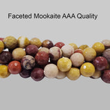 AAA Quality, Per Line Mookite Semi Precious Beads approx 44 beads in 8mm size