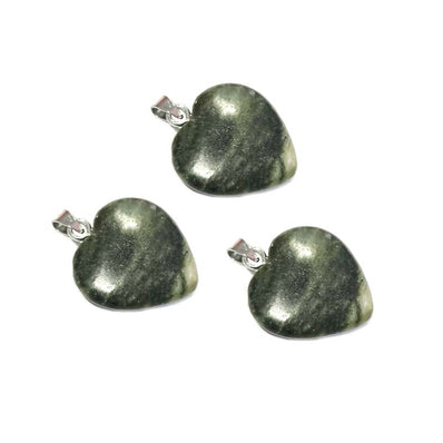 HEART CHARMS PENDANTS SMALL SIZE, 100% AUTHENTIC GEMSTONE PENDANTS SOLD PER PIECE.