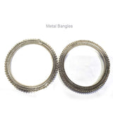 2 Pcs Fashion Frame Bangle Handmade Sale Unbeatable Price Sold Per Pair as photo