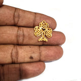 10/Pcs Pkg. Tree of Life Charms for Jewelry Making in Size about 23x30mm Color Gold