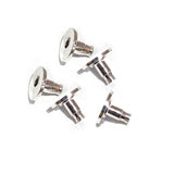 10 Pieces Pack' brass materials anti tarnish tops earring push back clutch jewelry making
