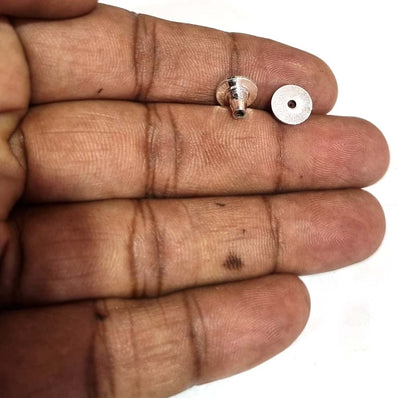 10 Pieces Pack' brass materials anti tarnish tops earring push back clutch jewelry making