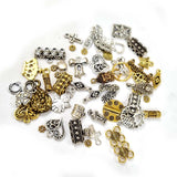 50 Pcs Pkg. Small Charms Beads Connectors and findings mix