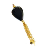 2 Pcs Pendant with Gold chain Tussle New Trend Pendants just add a chain to finish your jewelry